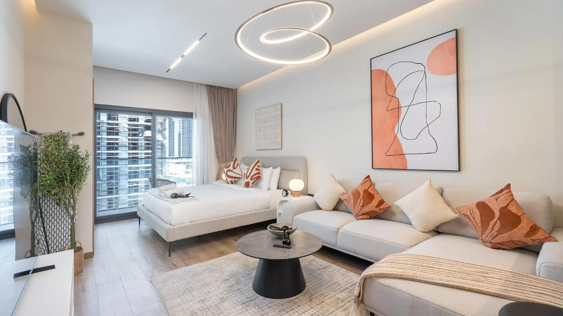 Peaceful Studio Flat That Sleeps 2 In Jumeirah Village Circle Dubai